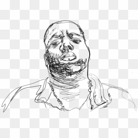 Sketch, HD Png Download - notorious big png