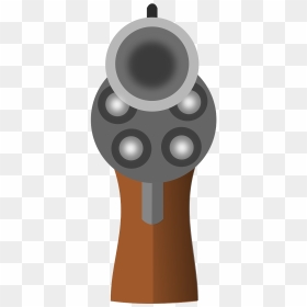 Gun Pointing Clipart, HD Png Download - gun barrel png