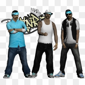 Req] Los Aztecas And San Fierro Rifa Skins - San Fierro Rifa Skins, HD Png Download - gta san andreas png