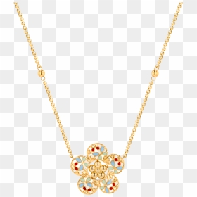 Farfasha Bloom Necklace 1,650 Aed - Necklace, HD Png Download - bling necklace png