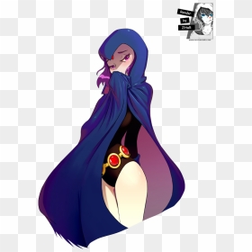 Teen Titans Raven Shy, HD Png Download - raven teen titans png