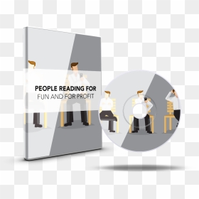 Transparent People Reading Png - Illustration, Png Download - people reading png