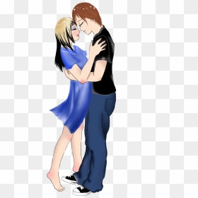 Transparent Anime Love Png - Best Couple Pic Cartoon, Png Download - anime couple png