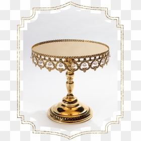 Shiny Crown Gold Cake Stand Png Crown Gold Cupcake - Cake Stand Gold Png, Transparent Png - cake stand png
