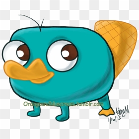Cute Perry The Platypus, HD Png Download - perry the platypus png