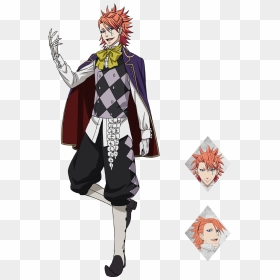 Warning - Black Butler Joker, HD Png Download - black butler png