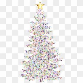 Christmas Tree, HD Png Download - christmas stars png