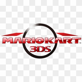 Mario Kart 3ds Logo, HD Png Download - mario kart logo png