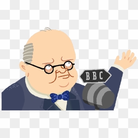 Transparent Hitler Moustache Png - Winston Churchill Bbc Bite, Png Download - hitler moustache png