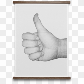 Peace Zeichen Hand Zeichnen, HD Png Download - ok sign png