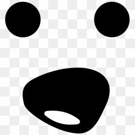 Emoji Silhouette Image - Siluet Emoticon, HD Png Download - annoyed emoji png