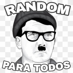 #hitler #marcadeagua #marcadeawa #randomparatodos - Cartoon, HD Png Download - hitler moustache png
