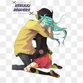 Anime Couple 2png - Rolling Girl, Transparent Png - anime couple png