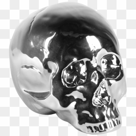 Chrome Skull Png - Skull, Transparent Png - chrome skull png