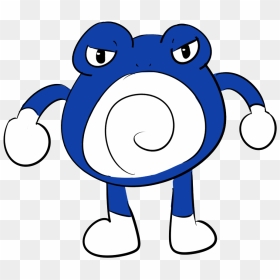View Poliwrath Hard Mode , - Cartoon, HD Png Download - poliwrath png