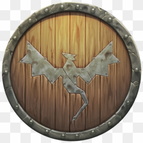 Circle, HD Png Download - viking shield png