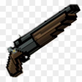 Cannon Barrel Png - Pixel Gun Double Barrel Shotgun, Transparent Png - gun barrel png