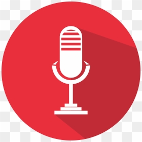 Logo - Record Icon Png, Transparent Png - microphone logo png