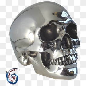 Chrome Skull Png , Png Download - Chrome Skull Png, Transparent Png - chrome skull png