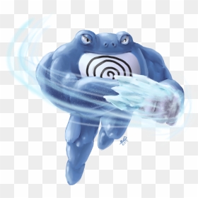 #062 Poliwrath Used Circle Throw And Ice Punch - Ice Punch, HD Png Download - poliwrath png