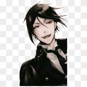 Sebastian Black Butler Teeth , Png Download - Sebastian Black Butler Fanart, Transparent Png - black butler png