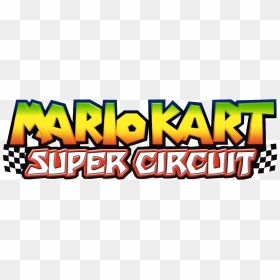 Mario Kart , Png Download - Mario Kart Super Circuit Logo, Transparent Png - mario kart logo png