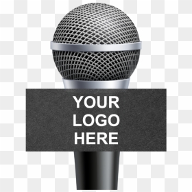 Square Microphone Earring Sponge - Sphere, HD Png Download - microphone logo png