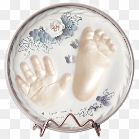 Baby Hand And Foot Prints Children"s Hand And Foot - Art, HD Png Download - baby hand png