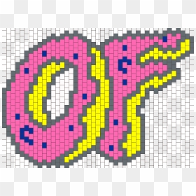Odd Future Peyote Bead Pattern - Odd Future Perler Beads, HD Png Download - odd future logo png