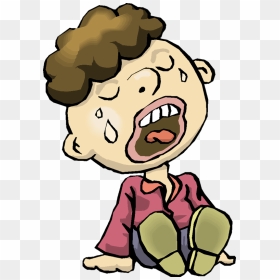 The Crying Boy Child Clip Art - Crying Boy Clip Art, HD Png Download - kid clipart png