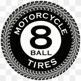 8 Ball Motorcycle Tires - Circle, HD Png Download - magic 8 ball png