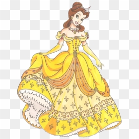 Gorgeous Princess Belle - Princess Belle, HD Png Download - princess belle png
