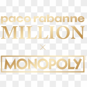 Introducing Million X Monopoly, The Ultimate Bestseller - Paco Rabanne 1 Million Logo, HD Png Download - monopoly logo png