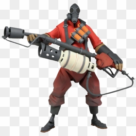 Transparent Pyro Png - Tf2 Pyro Action Figure, Png Download - pyro png