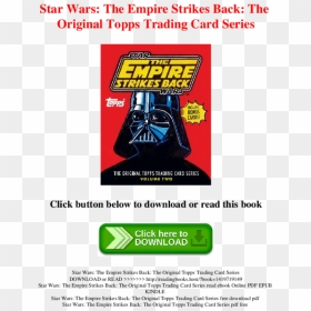 Pdf Star Wars The Empire Strikes Back The Original - Empire Strikes Back Poster, HD Png Download - empire strikes back logo png