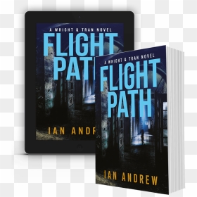Ipad And 3d Book Mockup Flight Path 800 X - Book Cover, HD Png Download - winding path png