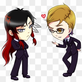 Cartoon, HD Png Download - anime couple png