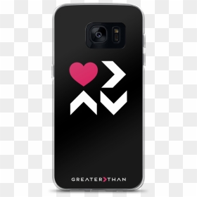 Love Is Samsung Case - Heart, HD Png Download - phone case png