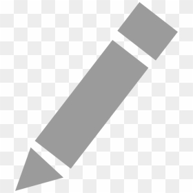 Computer Icons Pencil Drawing - Pencil Icon Gray Png, Transparent Png - drawing icon png