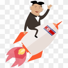 Small Rocket With Man Png - Man On A Rocket Clipart, Transparent Png - man clipart png