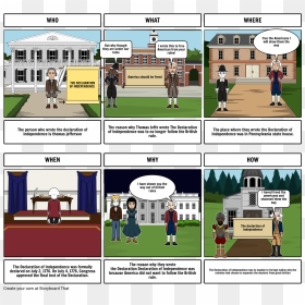 Battle Of The Alamo Comic Strip, HD Png Download - declaration of independence png