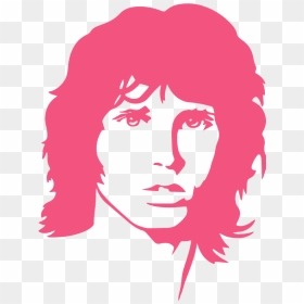 Jimm Morrison Easy Drawing, HD Png Download - michael jackson silhouette png