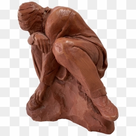1960s Vintage Clay Man Figural Sculpture - Clay Man, HD Png Download - clay png