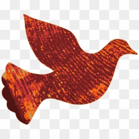 Peace Dove Template, HD Png Download - dove silhouette png
