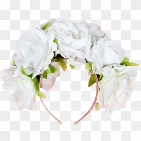 Flower Crown, Png, And Transparent Image - Garden Roses, Png Download - flower crown png transparent