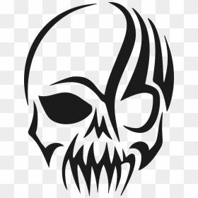 Tribal Skull, HD Png Download - tribales png