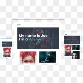 Ignis Theme Wordpress, HD Png Download - png text effects