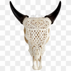 Texas Longhorn Skull Aurochs Wall Decal - Cow Skull, HD Png Download - longhorn png