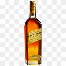 Johnnie Walker Gold Label Reserve - Whisky Johnnie Walker Gold Label, HD Png Download - gold bottle png