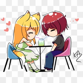 Cartoon, HD Png Download - anime couple png